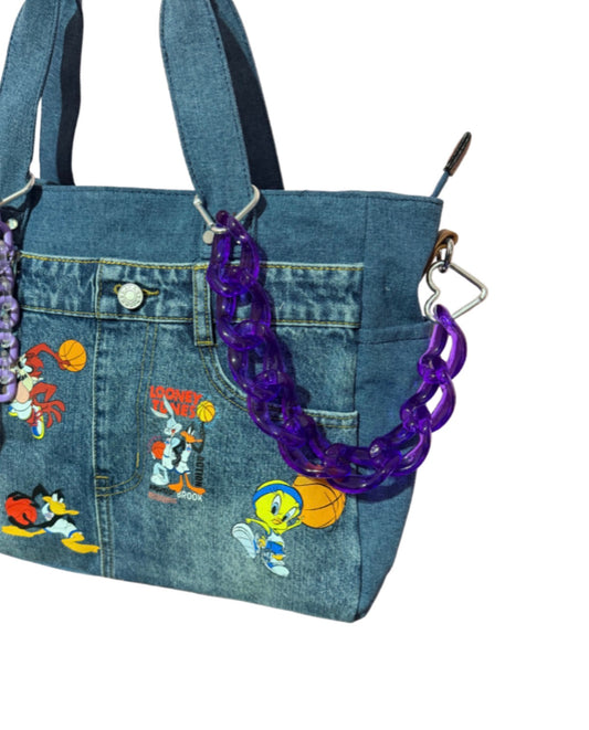 Y2K Tote Bag - Tune Squad