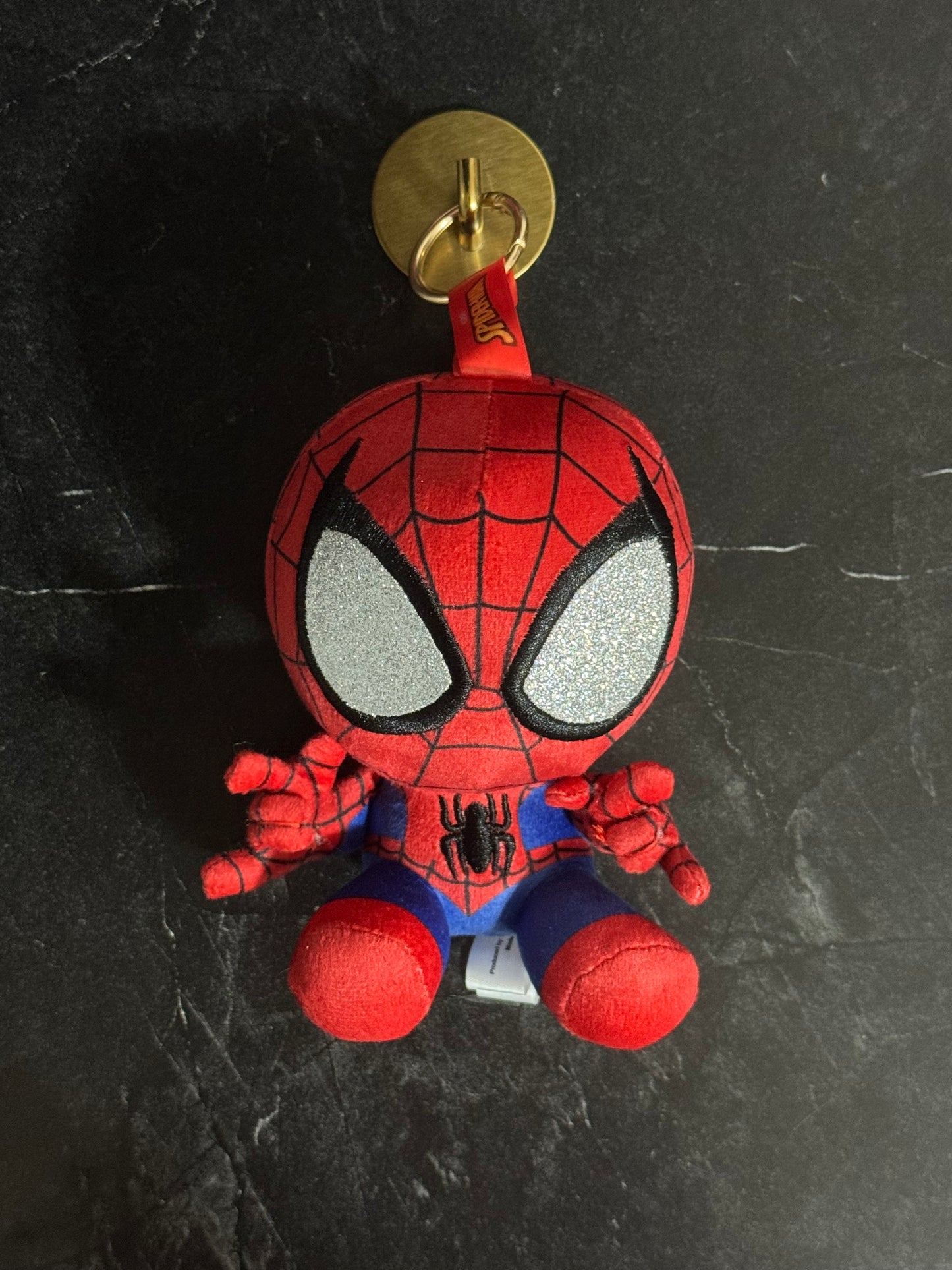 Spider peluche ciondolo