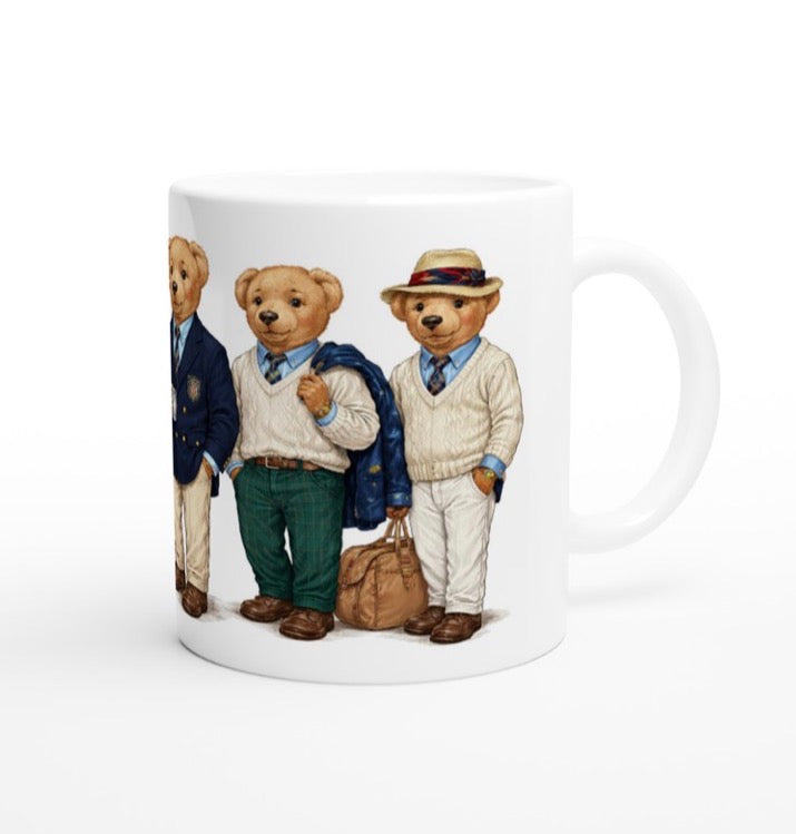 Tazza in ceramica Gentleman Bears 350ml