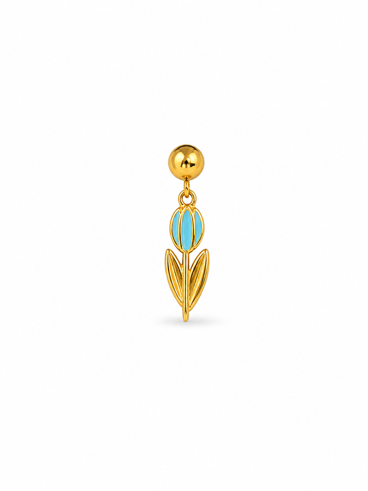 Golden Tulip Charm