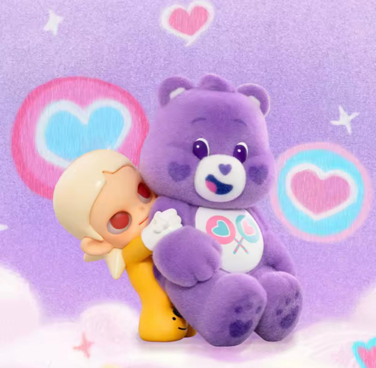 POPMART CareBears × Zsiga Series. Blind Box Toys Mystery
Box.