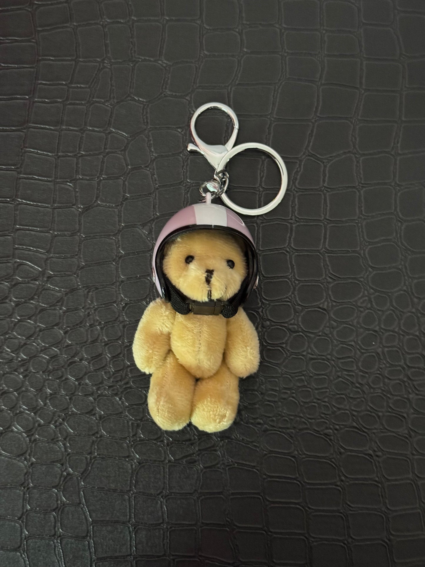 Pink Helmet Bear