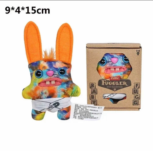 Fuggler serie Baby Peluche Mr Needles divertente mostro brutto Fuggs Munch Rabbids peluche regalo giocattolo morbido 9CM