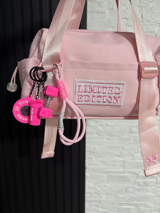 Baby Pink Mini Gym Bag
