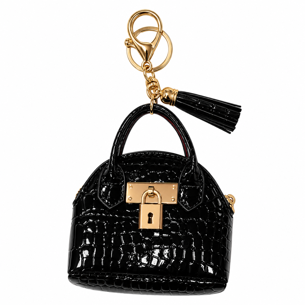 Mini Bag Charm Coccodrillo