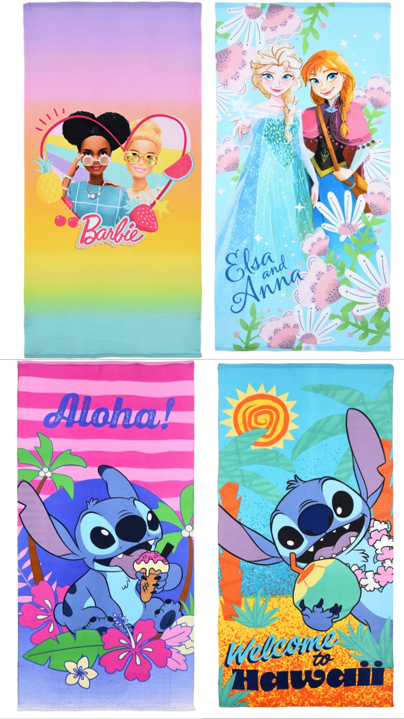 Disney microfibre beach towel 70x140 cm