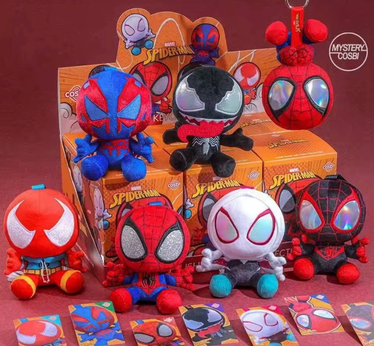 Spider peluche ciondolo
