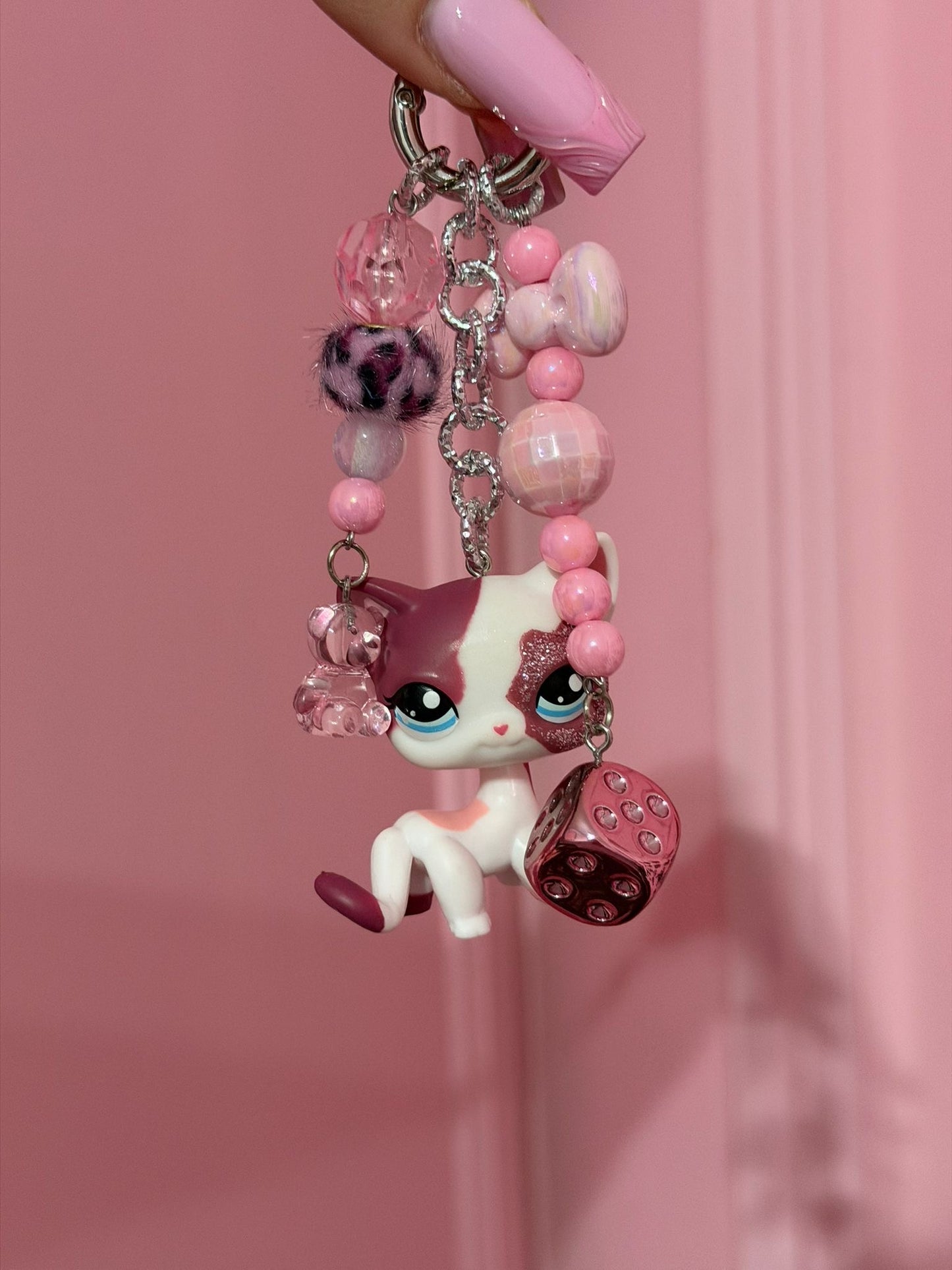 Portachiavi Littlest Pet Shop / Ciondolo a forma di animale LPS