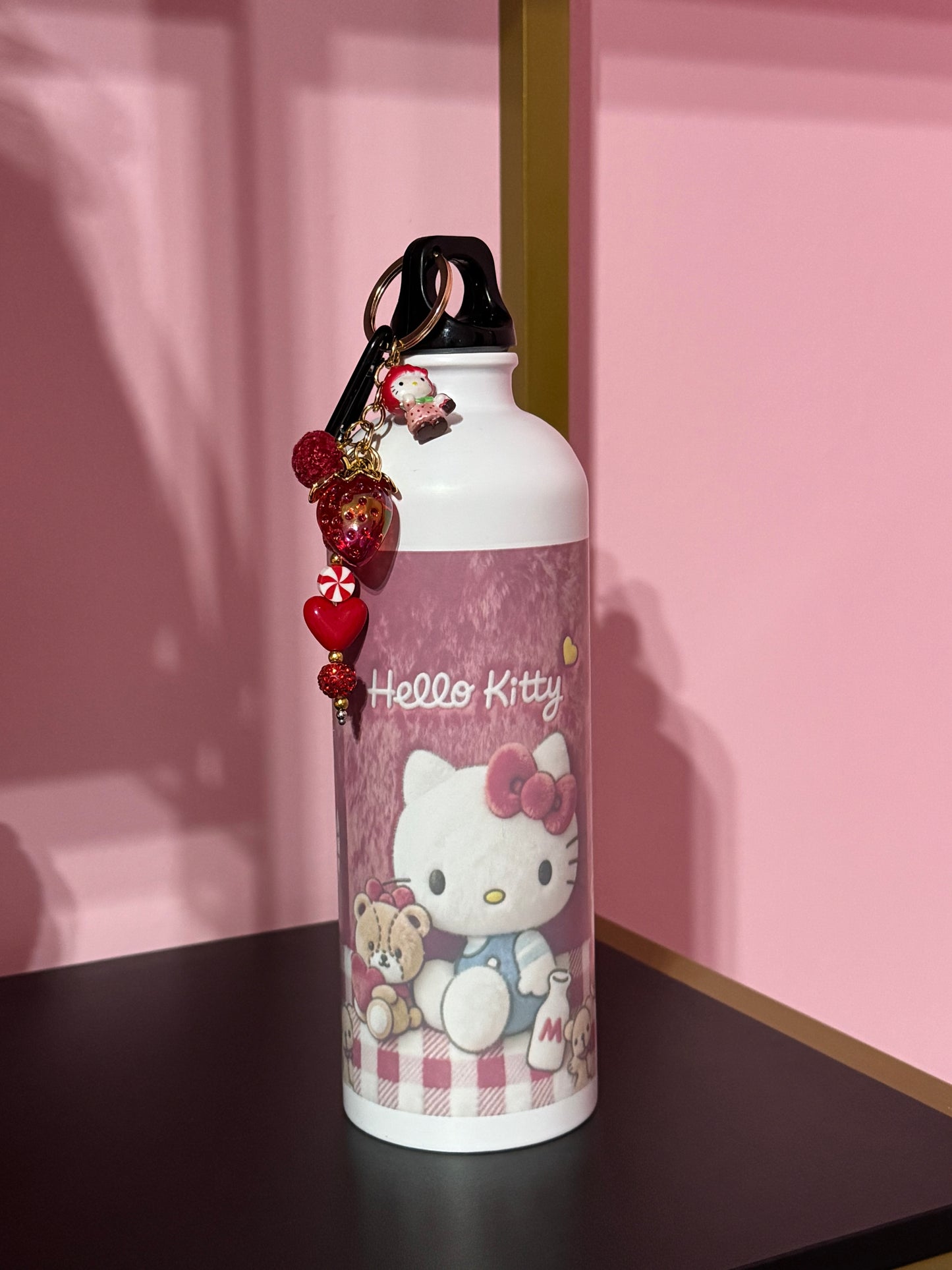 Borraccia Kitty Strawberry - 750 ml acciaio inossidabile