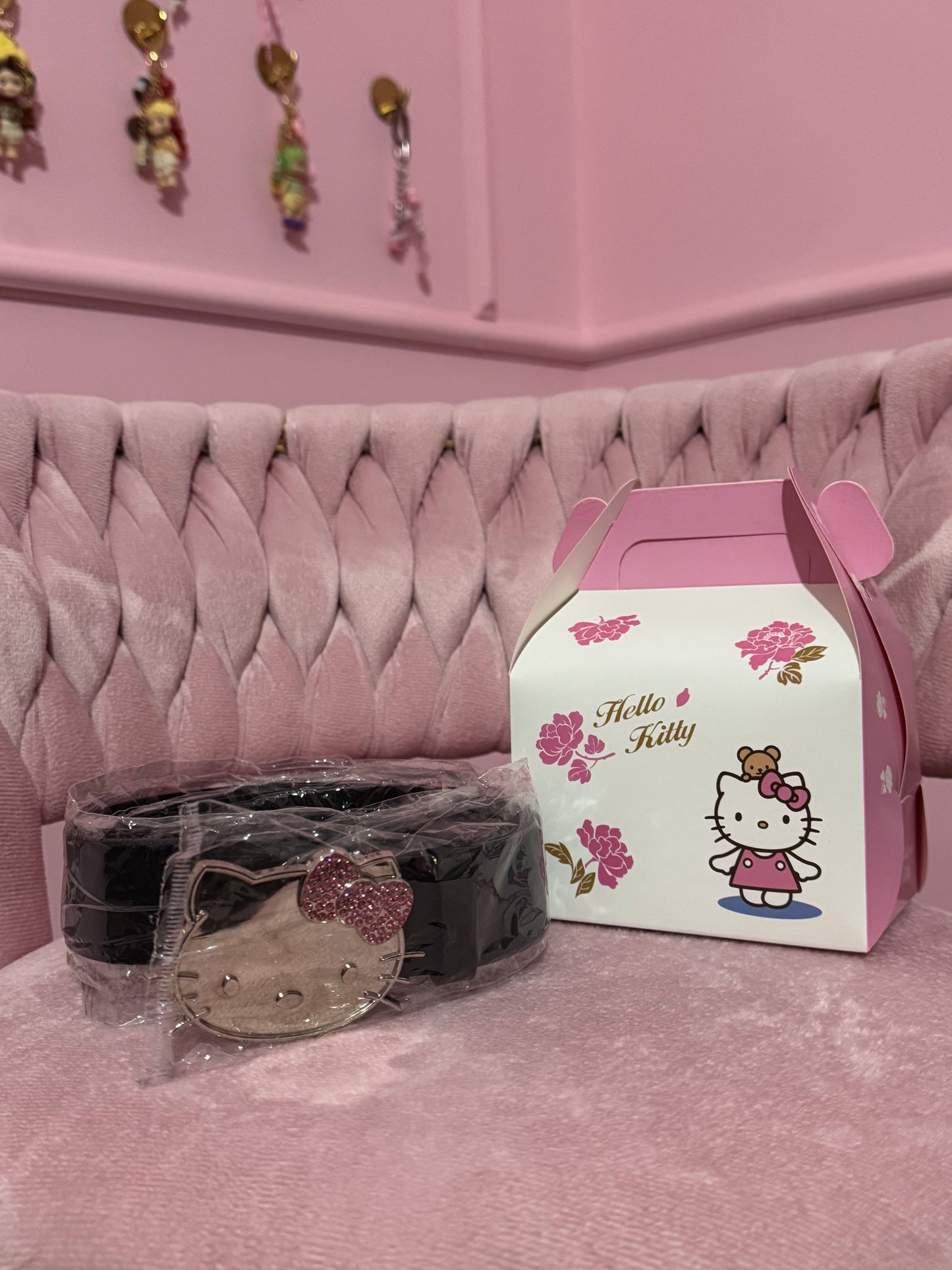 Cintura Hello kitty nera
