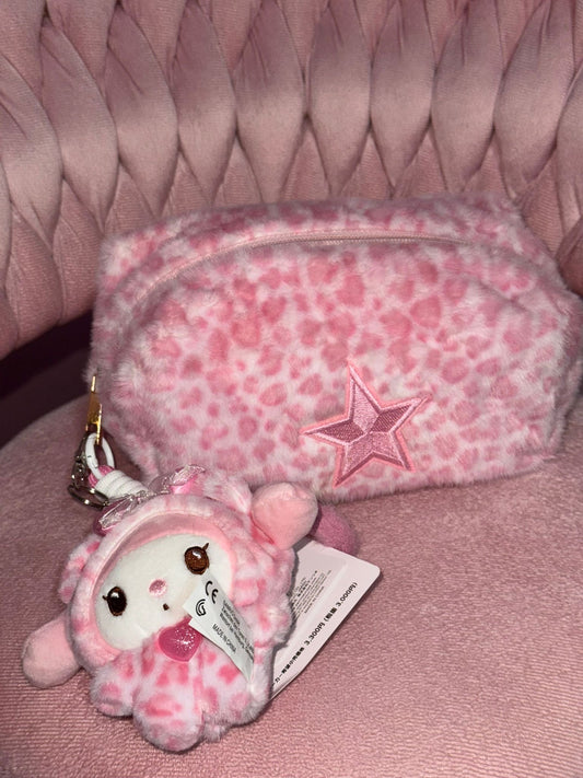 Pochette Kitty Leopard