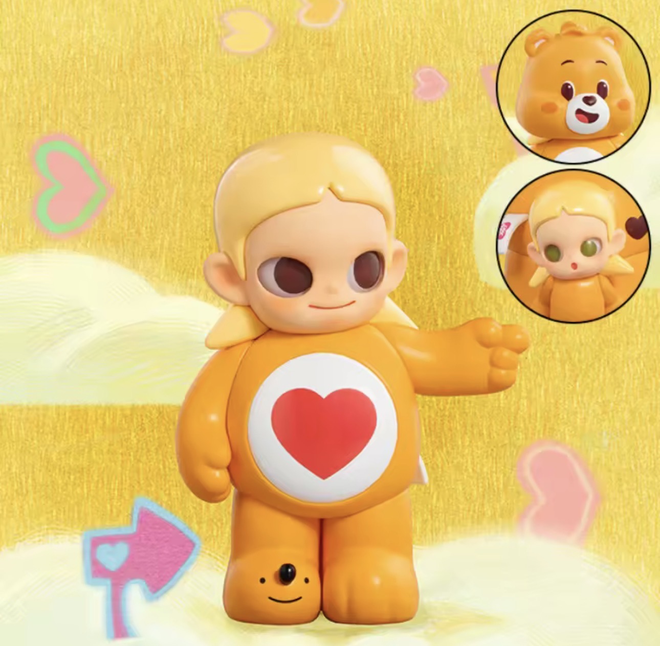 POPMART CareBears × Zsiga Series. Blind Box Toys Mystery
Box.
