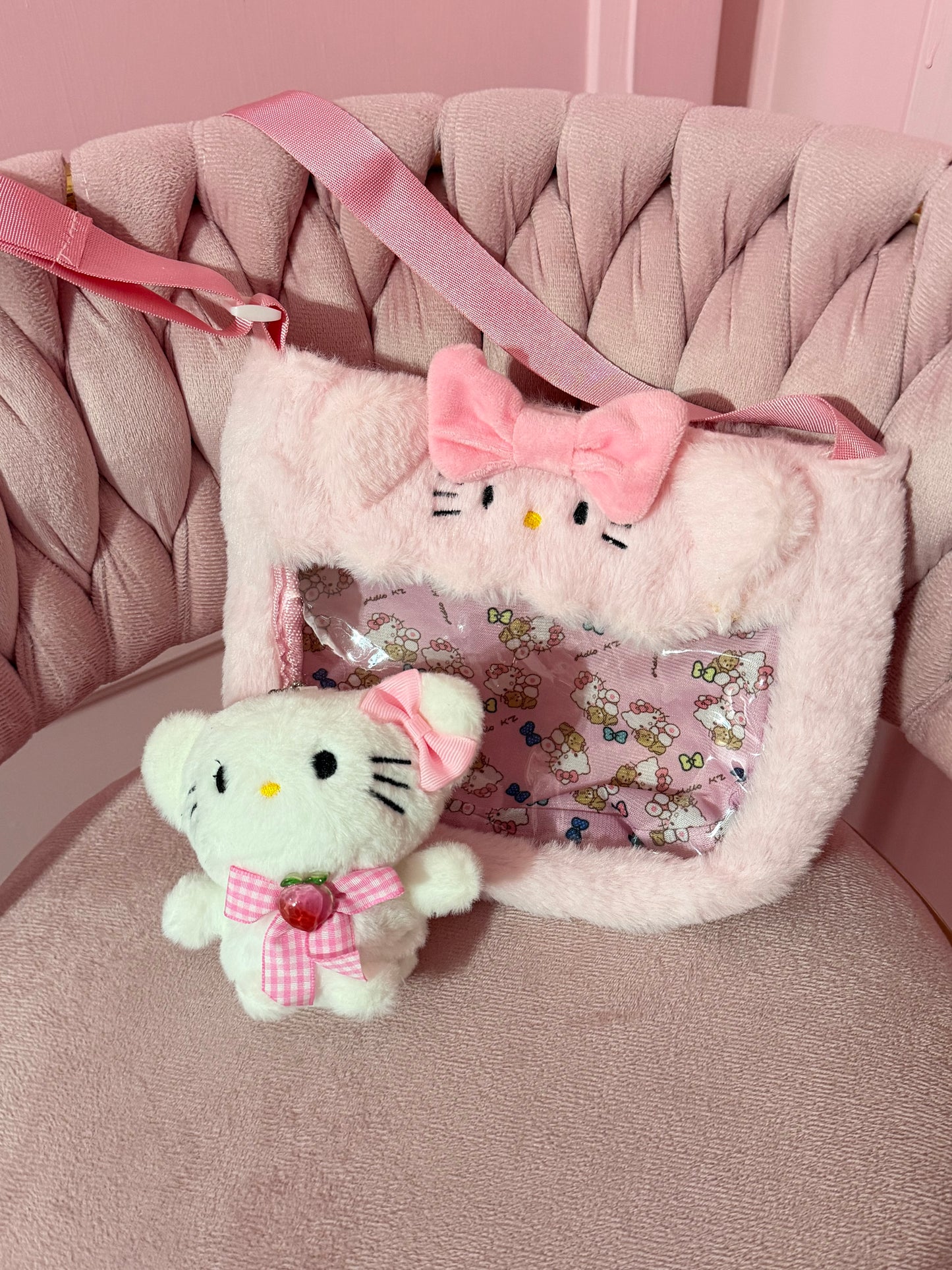 Borsa con peluche