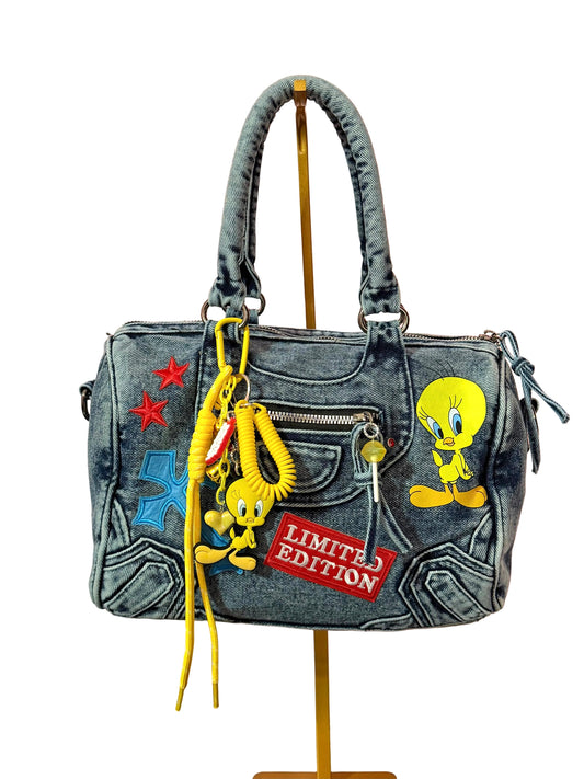 Borsa denim - Titty 28x20x14 cm