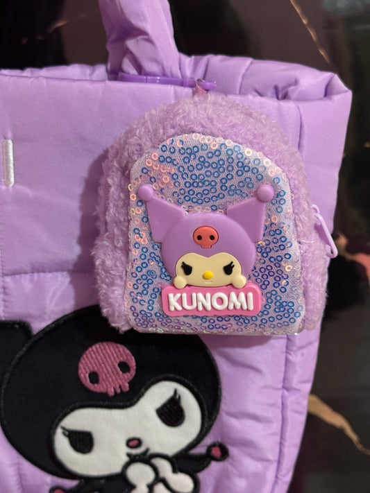 Borsa Kuromi con charm zainetto