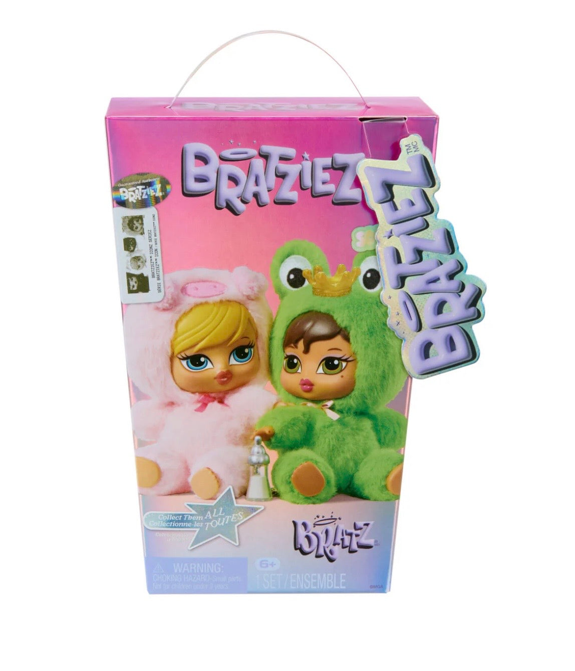 Bratz Bratziez Icon Seriez Plush Keychain Blind Box