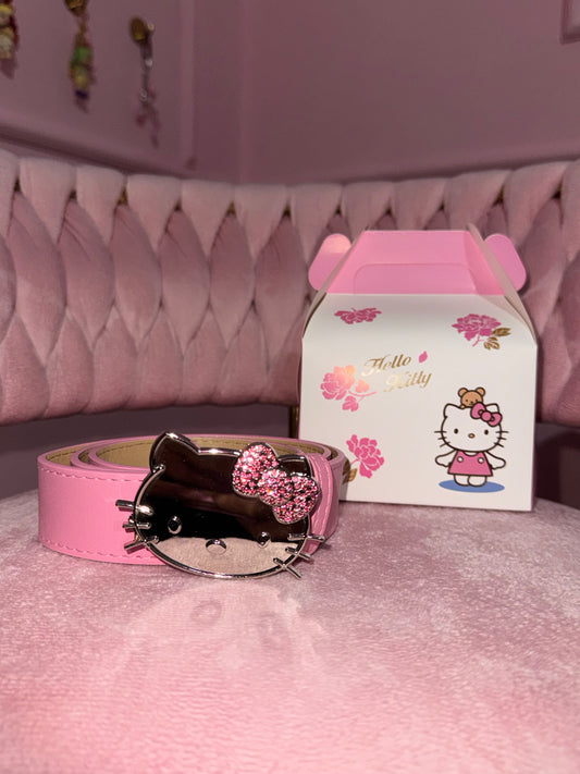 Cintura Hello Kitty rosa