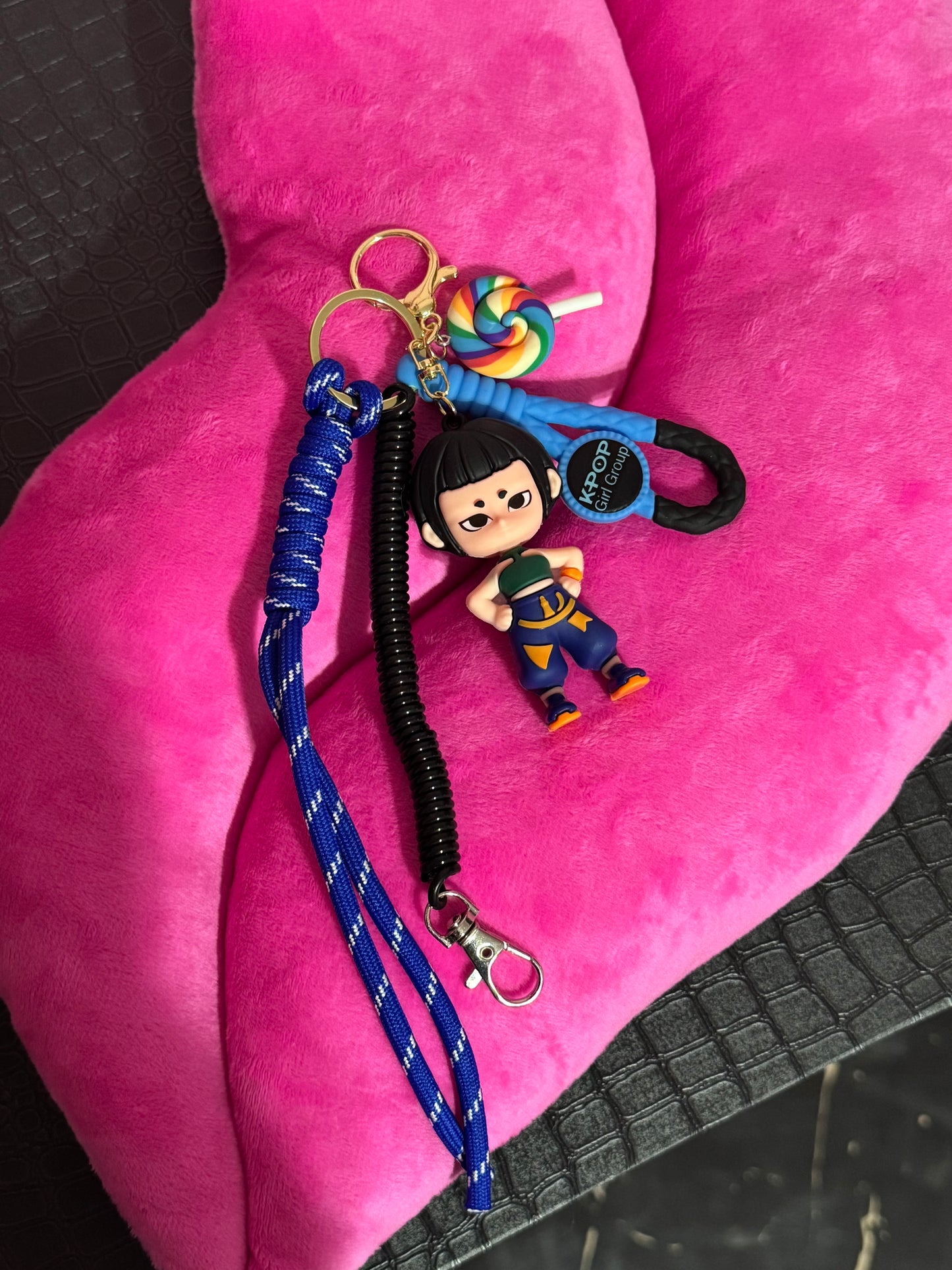 Portachiavi di K-Pop Demon Hunter, cartoon anime, per borse, decorazione per regalo, accessorio alla moda per fan, set da 1 pezzo