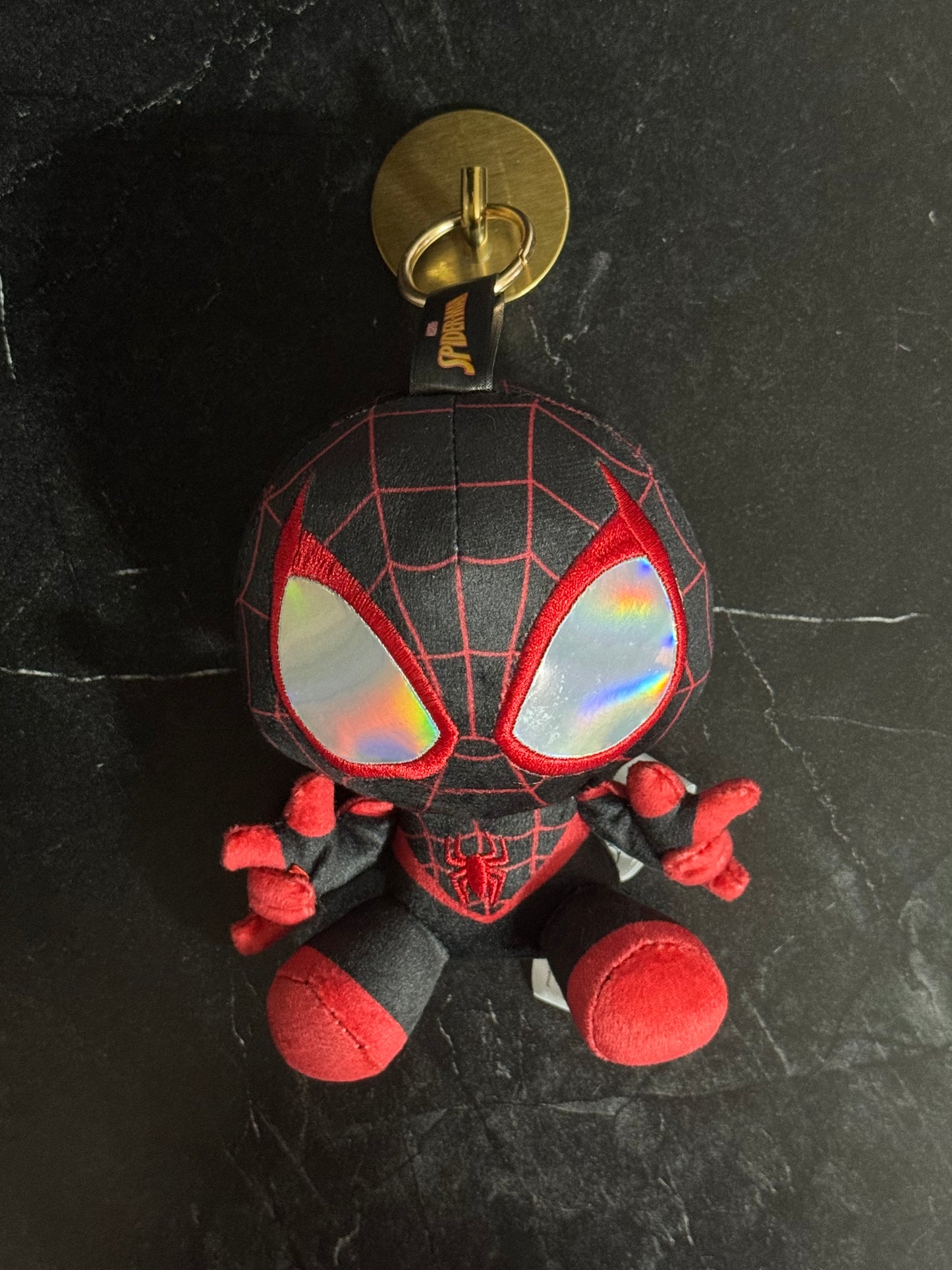 Spider peluche ciondolo