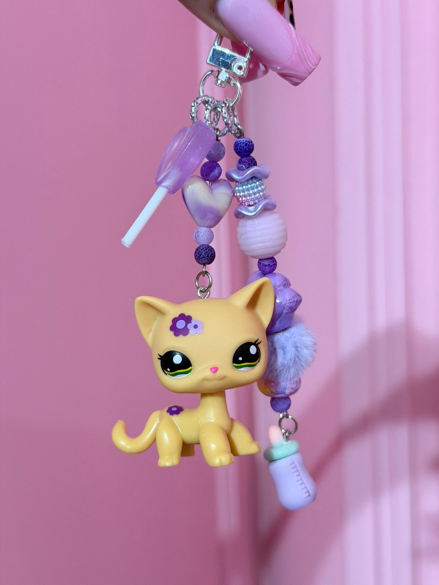 Portachiavi Littlest Pet Shop / Ciondolo a forma di animale LPS